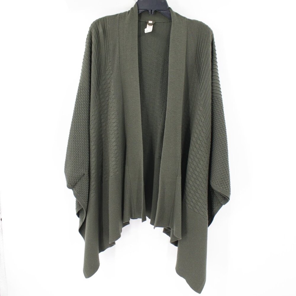 lululemon kimono Womens OS Dream Weaver Wrap Camo Green Viscose Cashmere blend